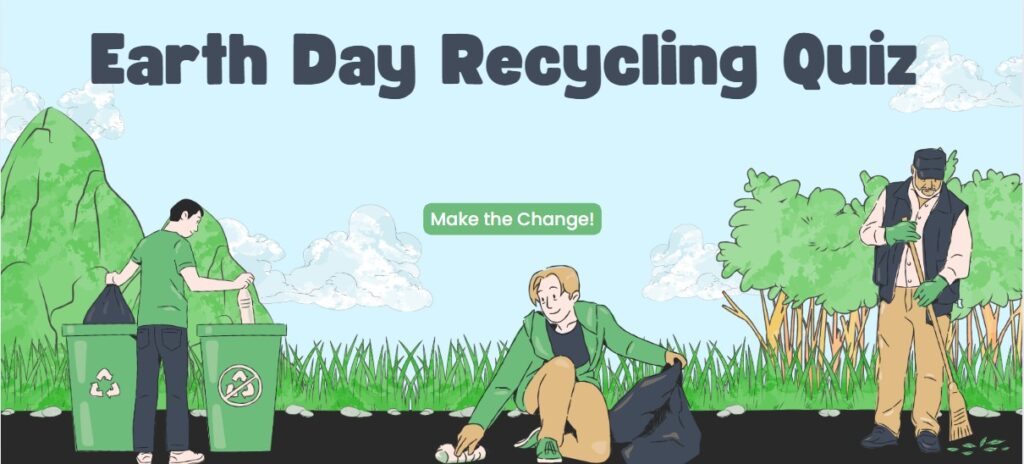 earthday recycling quiz